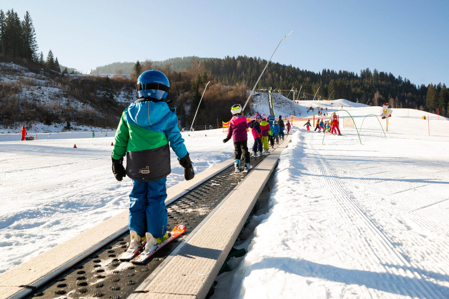 Förderland - Kinderland - Skischule Gerlitzen - Kindergärten Unterricht - Anreise